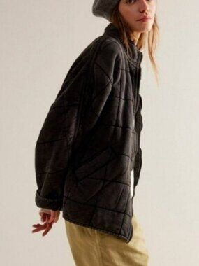 Free People Dolman Quilted Jacket